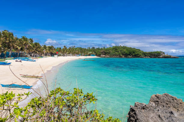 istock Philippines, Boracay island, Tambisaan beach. 1205604442