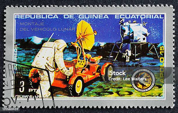 Apollo 15 Postage Stamp Stock Photo - Download Image Now - Postage Stamp, Space Exploration, Apollo 15