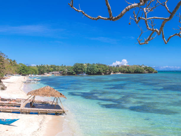 istock Philippines, Boracay island, Tambisaan beach. 1205605956