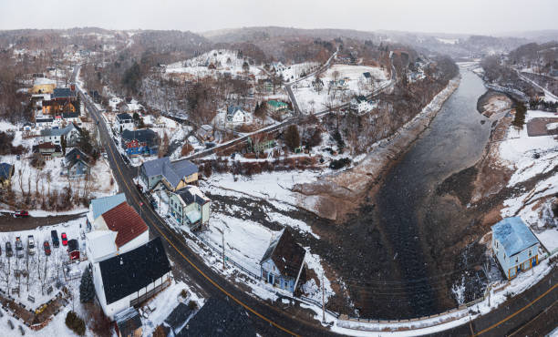istock Aerial View of Bear River 1205607150