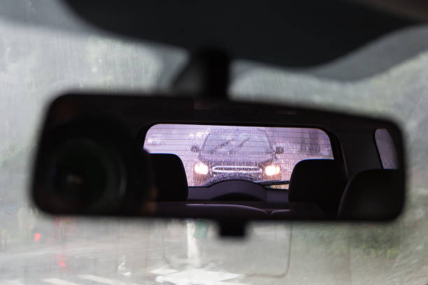 istock Attention doubled on rainy days in traffic 1205607400