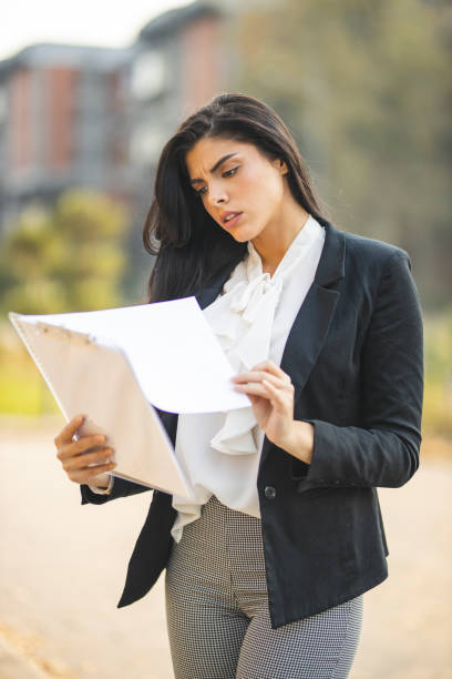 istock Worried businesswoman 1205608536