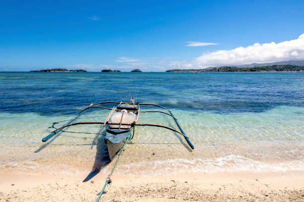 istock Philippines, Boracay island, Tambisaan beach. 1205608818