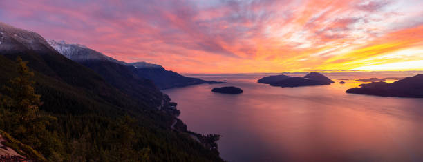 istock Panoramic Canadian Mountain Landscape View 1205618616