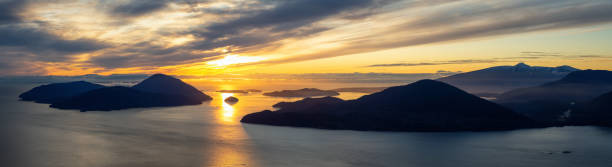 istock Beautiful Canadian Mountain Landscape during Sunset 1205618659