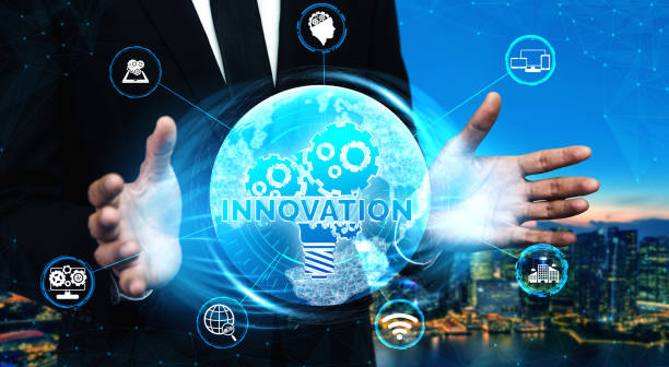 istock Innovation Technology for Business Finance Concept 1205639282