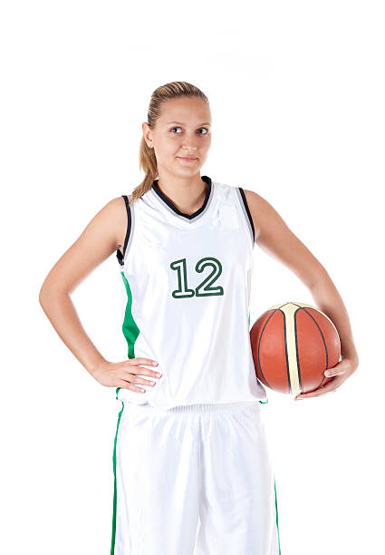 istock Female basketball player 120563973