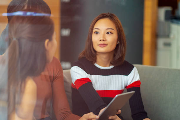 istock Team of young women in a modern co-working office 1205646536