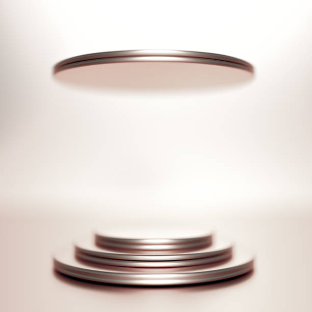Beautiful luxury background pedestal. 3d illustration, 3d rendering.