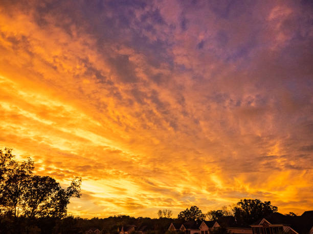 istock Northern Virginia Fiery Sunset 1205651838