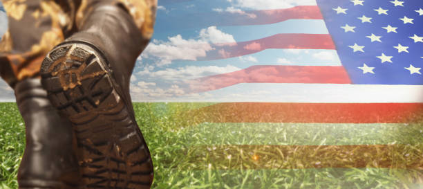 Greeting card for Veterans Day , Memorial Day, Independence Day .USA celebration. Concept - patriotism, protection, remember ,honor ,never forget, thank you Greeting card for Veterans Day , Memorial Day, Independence Day .USA celebration. Concept - patriotism, protection, remember ,honor ,never forget, thank you special forces photos stock pictures, royalty-free photos & images