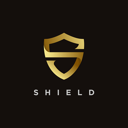istock Elegant S shield logo icon 1205653899