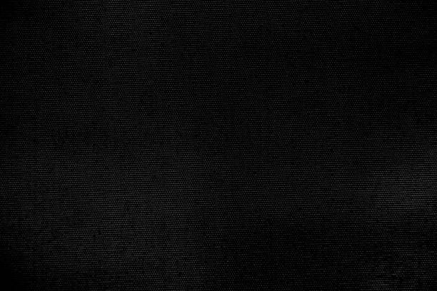 istock The texture of the dark black canvas for the background design image 1205661167