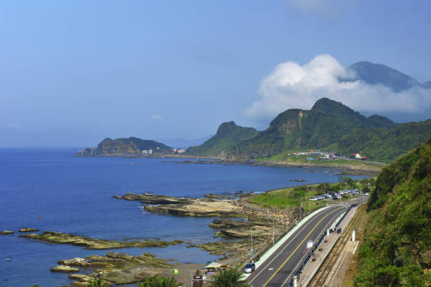 istock High angle shot of Badouzi station Ruifang 1205666027