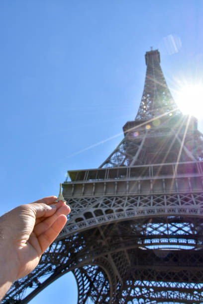 istock view of Paris from the top of the Eiffel Tower. 1205679323