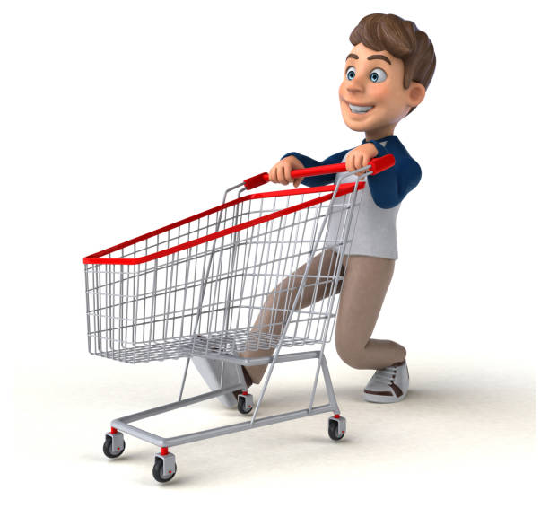istock 3D cartoon character fun teenager 1205682842