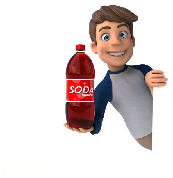 istock 3D cartoon character fun teenager 1205683240