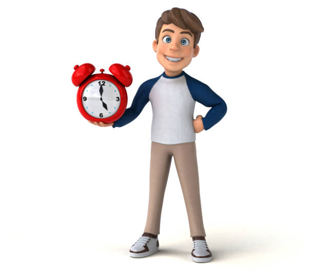 istock 3D cartoon character fun teenager 1205683278