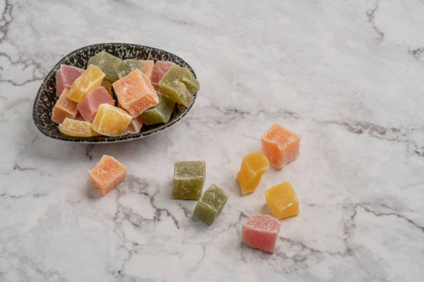 istock colorful turkish delights on a marble table 1205690014