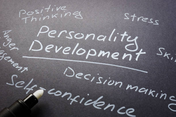 istock Personality Development and other signs on the paper. 1205700254