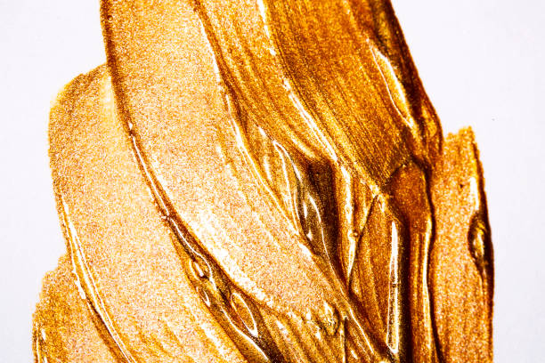 istock Abstract painted background. Background was painted on white paper. 1205701727