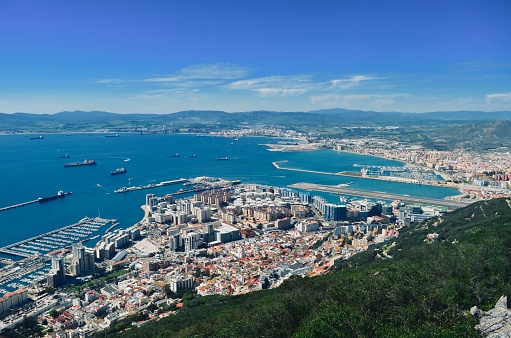 Gibraltar is situated in the south of the Iberian island and is part of the UK.