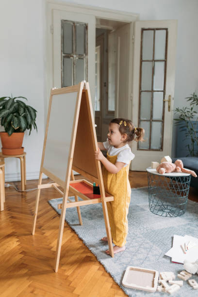 istock Little Child Artist 1205706952