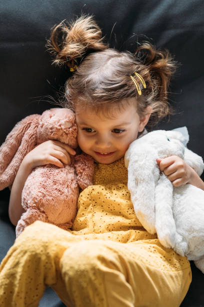 istock Little Girl Enjoying at Home 1205706984