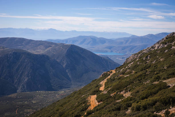 istock mountain views near Parnassus in Greece 1205718298