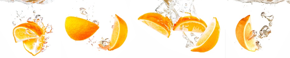 Illustration on the theme of citrus.