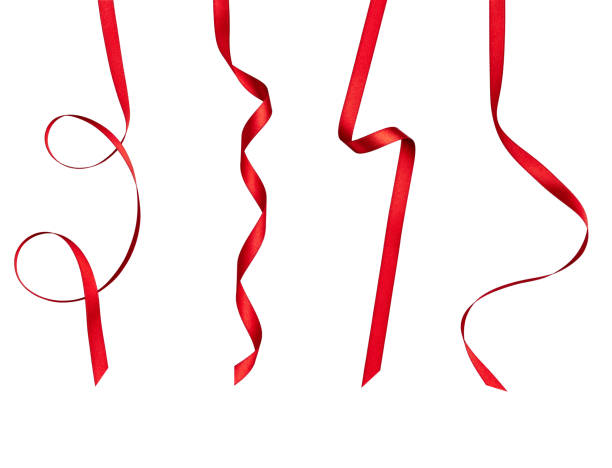 istock red ribbon bow celebration decoration 1205733950