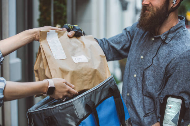 istock Food delivery 1205734600