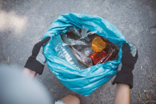 istock Volunteer cleaning park 1205737278