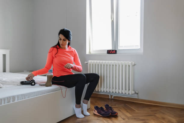 istock Beautiful Young Woman Getting Ready for Morning Training 1205746951