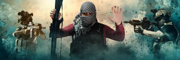 istock rebel militant terrorist guerrilla concept 1205752145