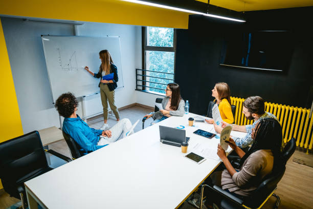 istock Young people on business meeting 1205753628