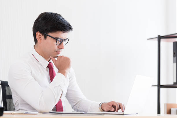 istock A businessman has to work with stressed and unhappy. 1205754167
