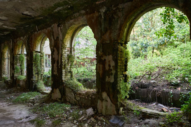 istock Abandoned Tsqaltub Sanatoriums in Georgia 1205760418