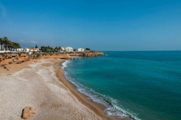 istock The coast in Vinaroz on a clear day, Costa Azahar 1205761712