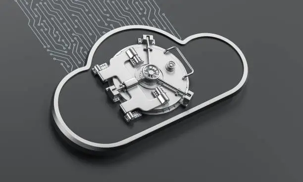 Photo of Cloud security concept stock photo