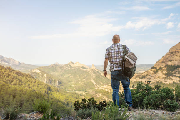 istock Traveler solitude in the mountains 1205767827