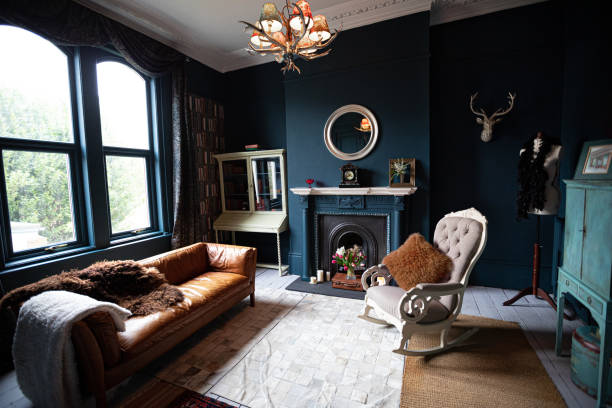 istock Fashionable Living Room interior 1205779116