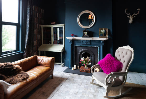istock Fashionable Living Room interior 1205779122