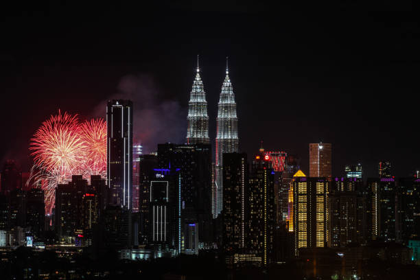 istock Kuala Lumpur City Landscape At Night 1205780047