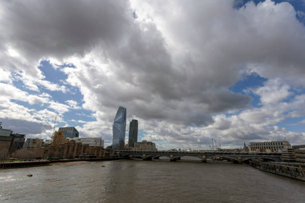 istock Thames riverbank in London 1205783862