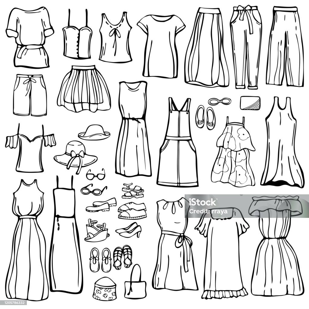 Quần Áo Và Giày Dép Của Phụ Nữ Vẽ Tay Hình minh họa Sẵn có - Tải xuống Hình ảnh Ngay bây giờ - Cửa hàng thời trang - Cửa hàng, Mùa Quần Áo Và Giày Dép Của Phụ Nữ Vẽ Tay Hình Minh Họa Sẵn Có - Tải Xuống Hình Ảnh Ngay Bây Giờ - Cửa Hàng Thời Trang - Cửa Hàng, Mùa