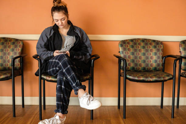 istock Waiting at Urgent Care Doctor Visit 1205788435