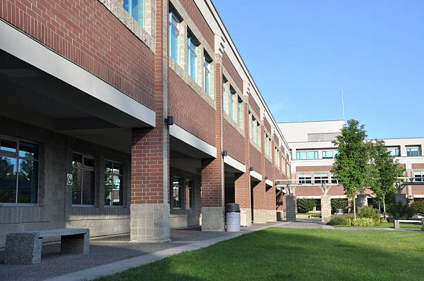 istock One side of business building 120579227