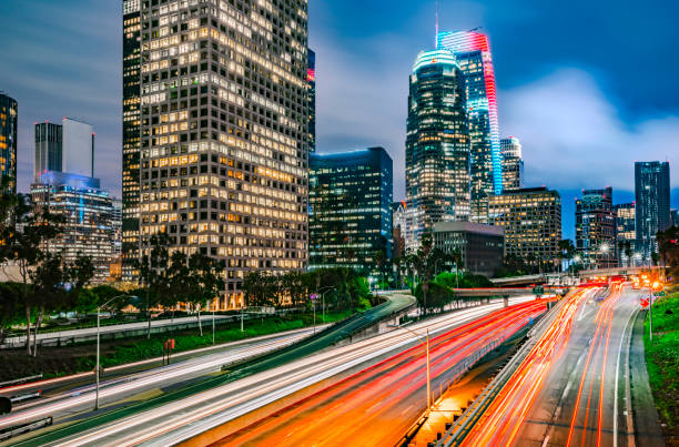 istock Los Angeles evening traffic on Hwy 110 1205793742