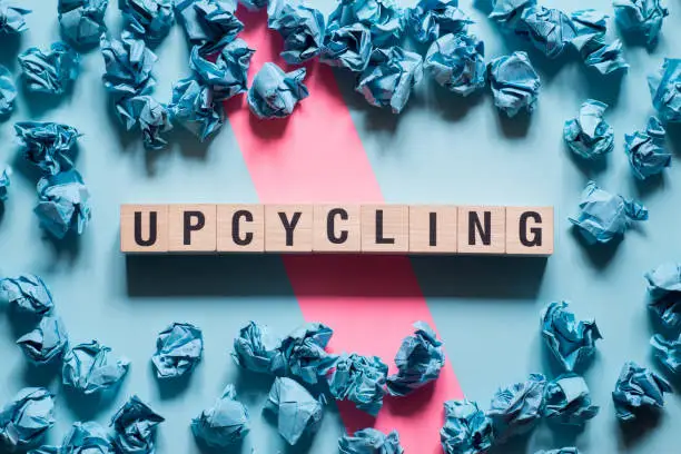Photo of Upcycling word concept